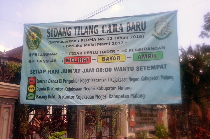 Sistem e-Tilang Mempermudah Kinerja Hakim