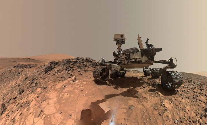 Roda Wahana Antariksa Curiosity Rusak di Mars