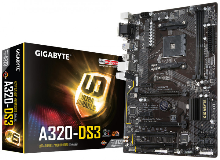 GIGABYTE Umumkan 2 Motherboard AMD A320