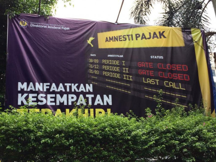 Peserta Amnesti Pajak di Kantor Pusat DJP Membludak