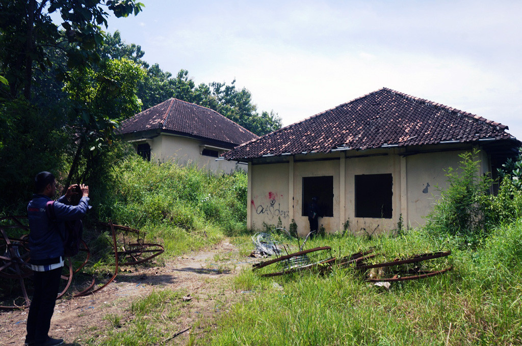 Kondisi Kantor Kecamatan Kaliwungu Selatan di Desa Magelung, Kendal, Jawa Tengah -- MTVN/Iswahyudi