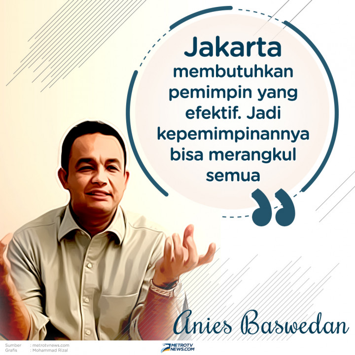 Anies: Jakarta Membutuhkan Warga yang Kuat