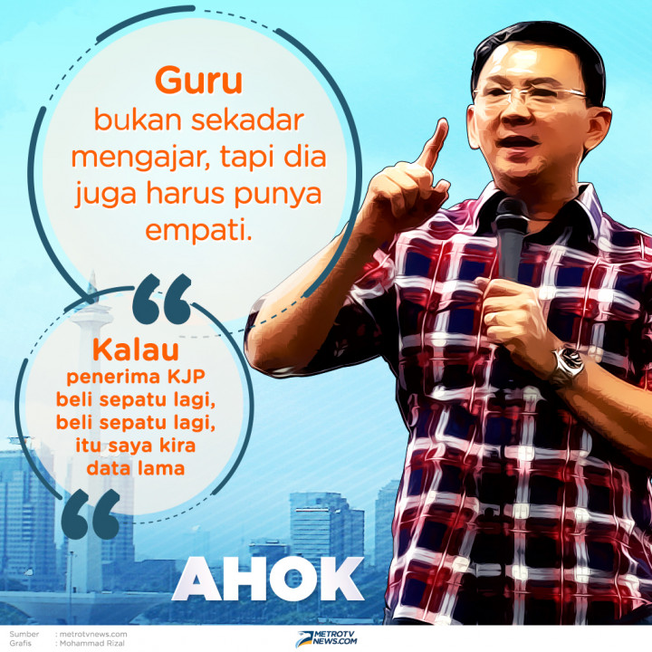 Ahok: Guru Bukan Sekadar Mengajar, Tetapi Harus Empati