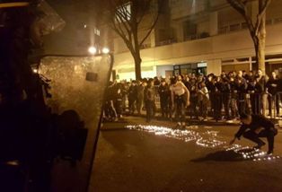 Warga Tiongkok Bentrok dengan Polisi di Paris