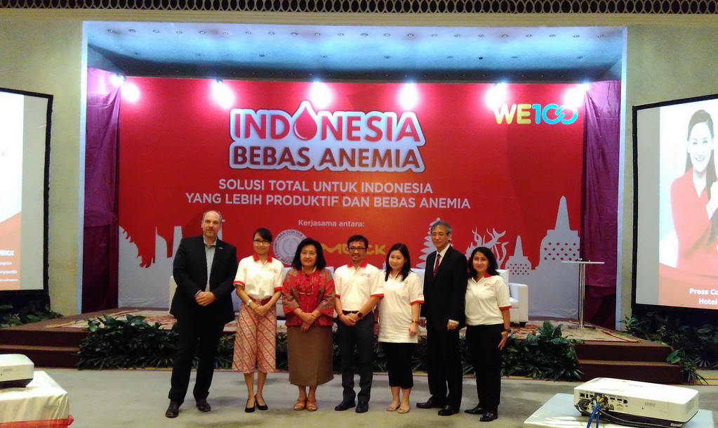 konfrensi pers Indonesia Bebas Anemia (Foto: metrotvnews/yanti)