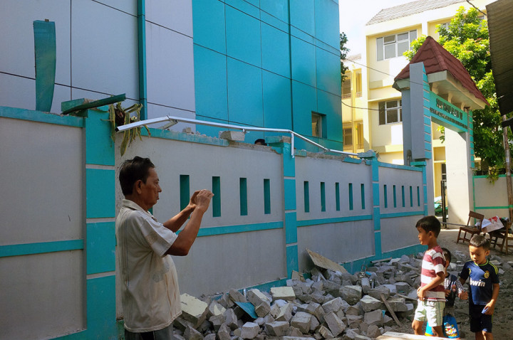 Bangunan Ambruk di SDN 02 Paku Alam Baru Dibangun 2015