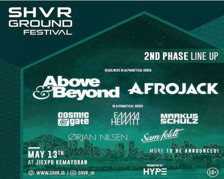 Afrojack dan Ørjan Nilsen Jadi Penampil Baru di SHVR Ground Festival Jakarta