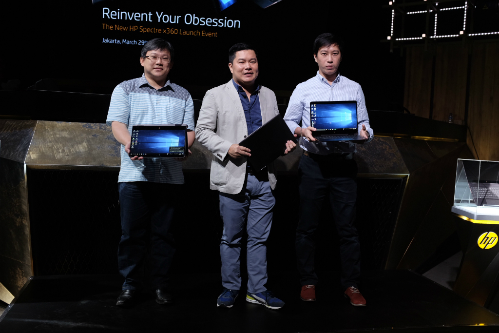 HP Meluncurkan notebook konvertibel baru di pasar Indonesia, Spectre x360.