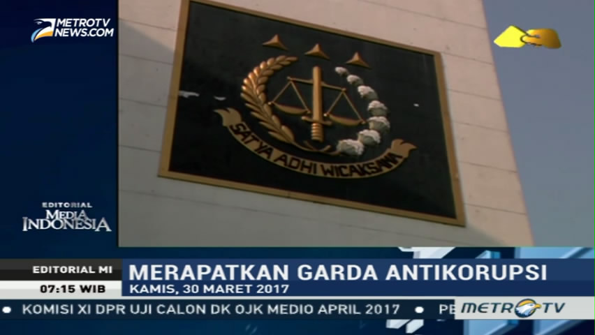 Merapatkan Garda Antikorupsi