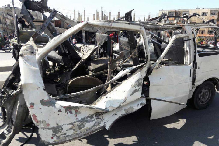 Bom Hantam Minibus di Suriah, 5 Tewas