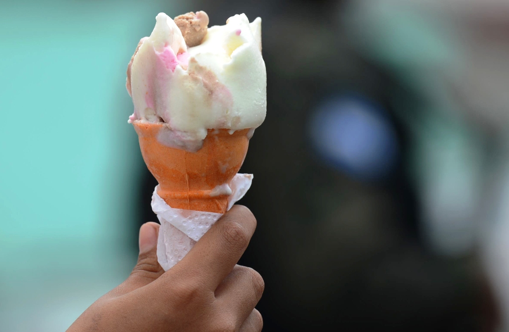 Ilustrasi es krim. (FOTO: AFP)