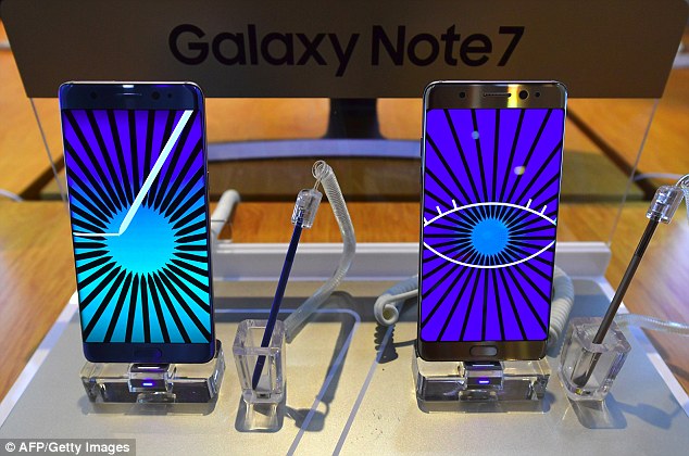 Galaxy Note 7. (AFP / Getty Images)