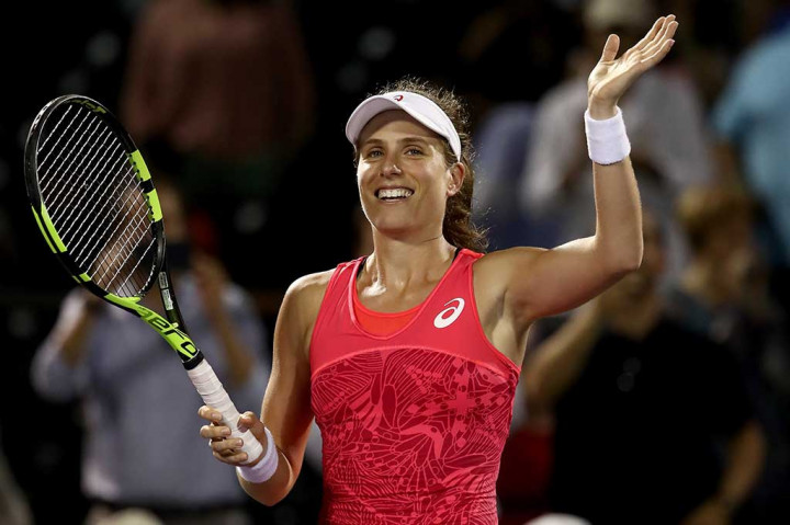 Konta Tundukkan Venus di Semifinal