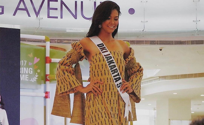 Bunga Jelitha Terpilih Menjadi Puteri Indonesia 2017