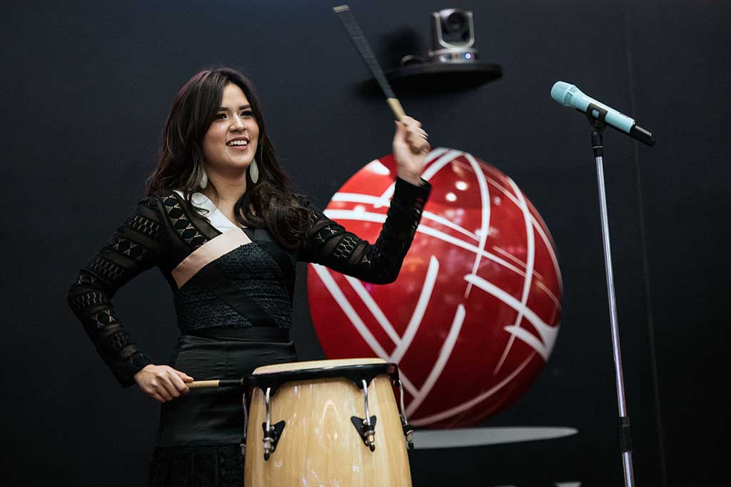 Raisa Ajak Masyarakat Nabung Saham