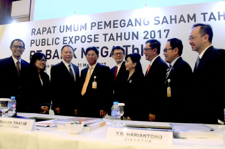 RUPST 2017, Bank Mega Bagi Dividen Rp578 Miliar