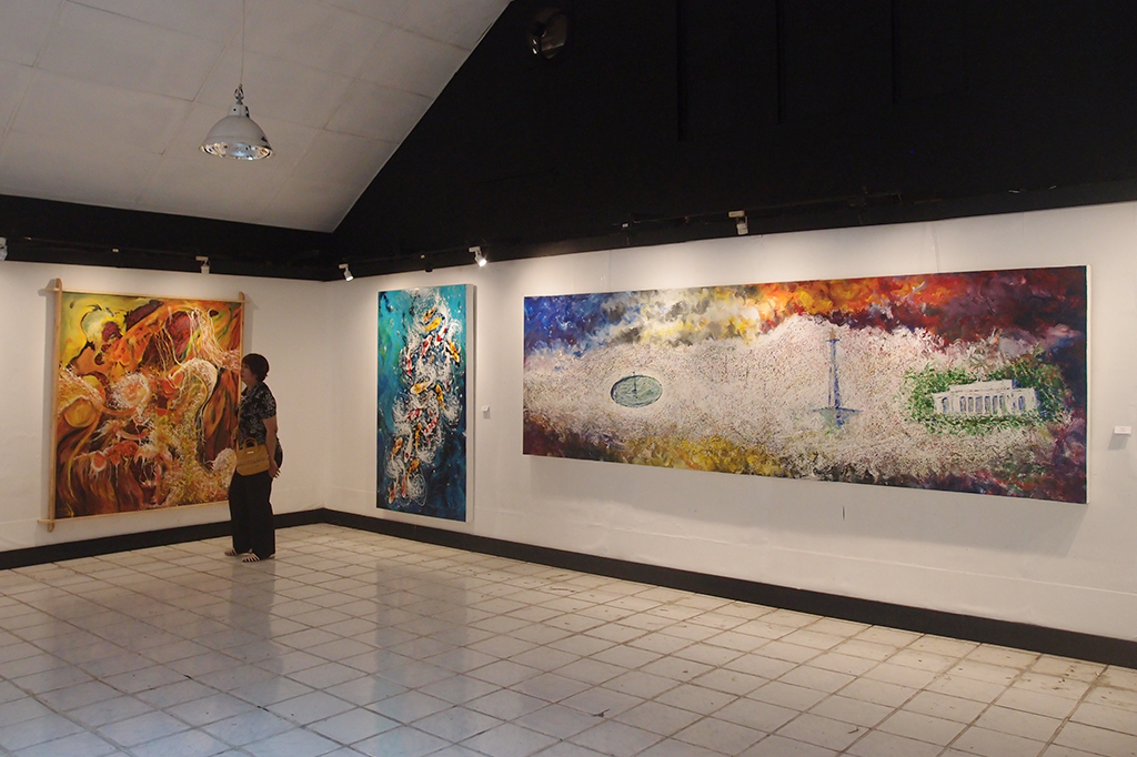Pameran Lukisan 'BhinnekArt' Dipajang di Balai Budaya Jakarta