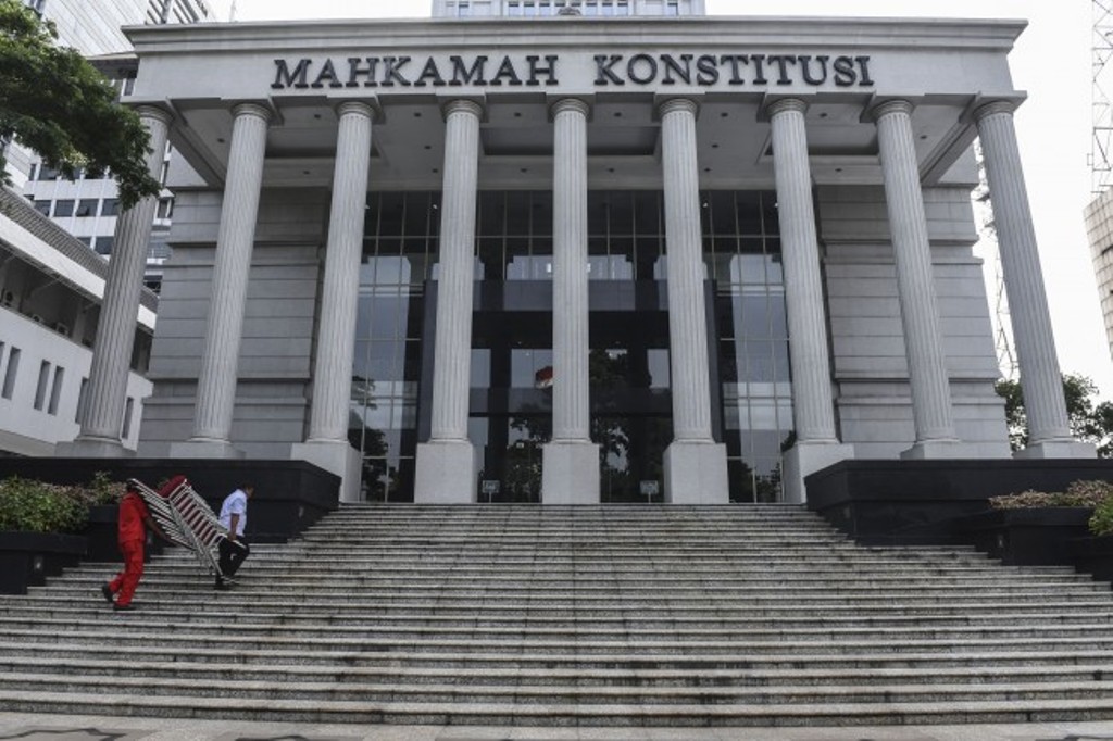 lustrasi: Gedung MK. Foto: Antara/Hafidz Mubarak.