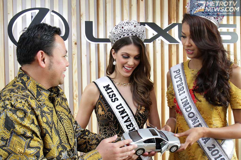 Lexus Indonesia hadirkan Miss Universe di Lexus Gallery Indonesia. Lexus