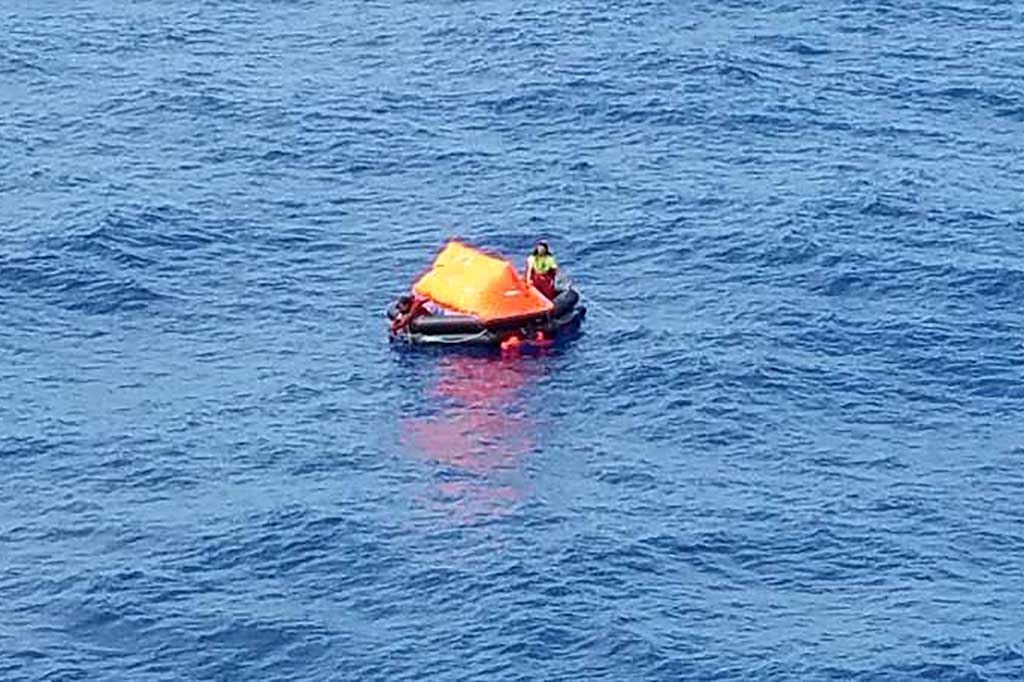 2 ABK Kapal Kargo Korsel yang Tenggelam Ditemukan Selamat