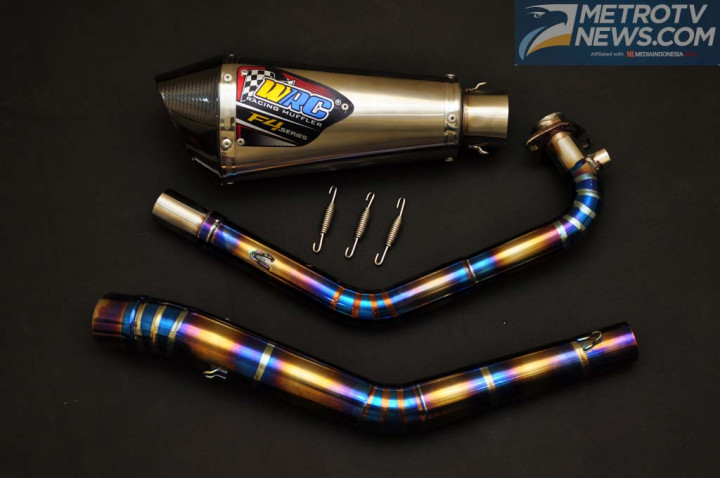 Obat 'Ganteng' GSX-150 dan CBR250RR dari WRC Exhaust