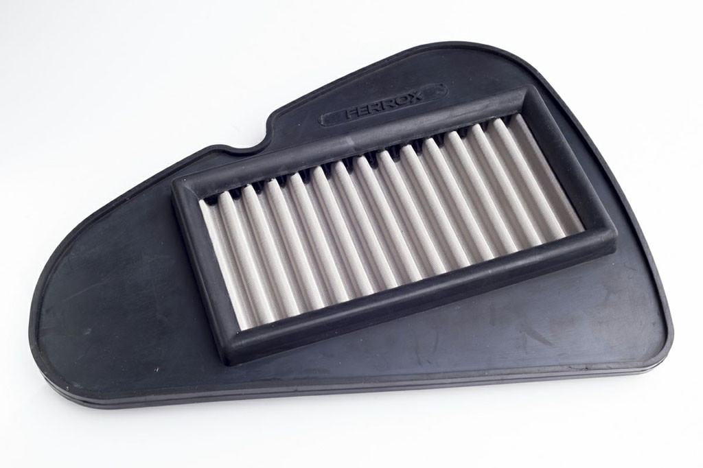 Filter udara All New Scoopy sudah hadir versi aftermarketnya. Ferrox