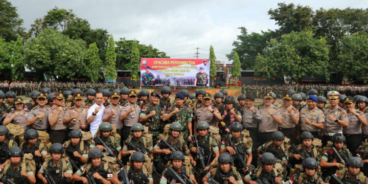 105 Personel Brimob Sulsel Pulang dari BKO Tinombala