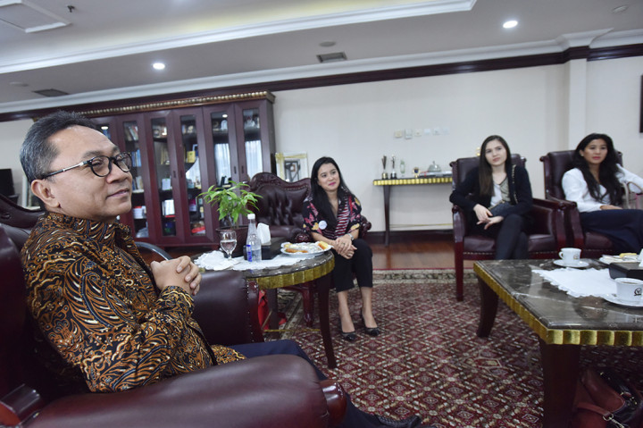 Pengurus PARFI 56 Temui Ketua MPR