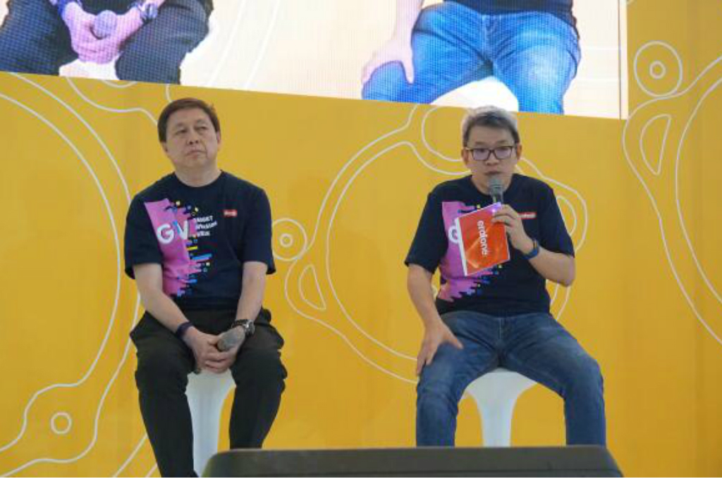 Erajaya meresmikan penyelenggaraan Gadget Invasion Week 2017 di Mall Taman Anggrek.