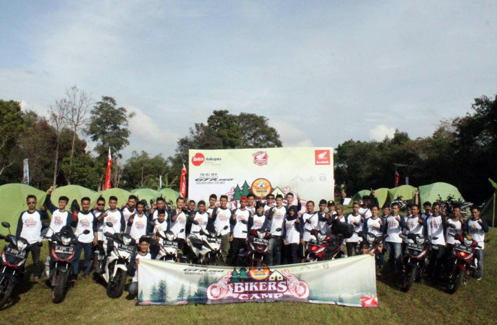 Bikers Jawa Barat Guyub di Honda Bikers Camp Bandung