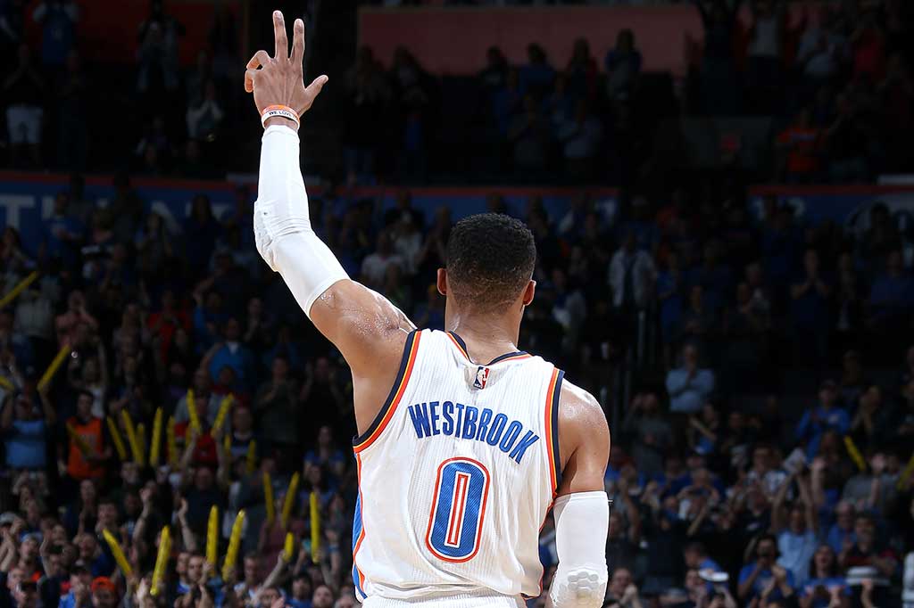 Westbrook Cetak 41 Triple-Double, Thunder Tekuk Bucks 110-79