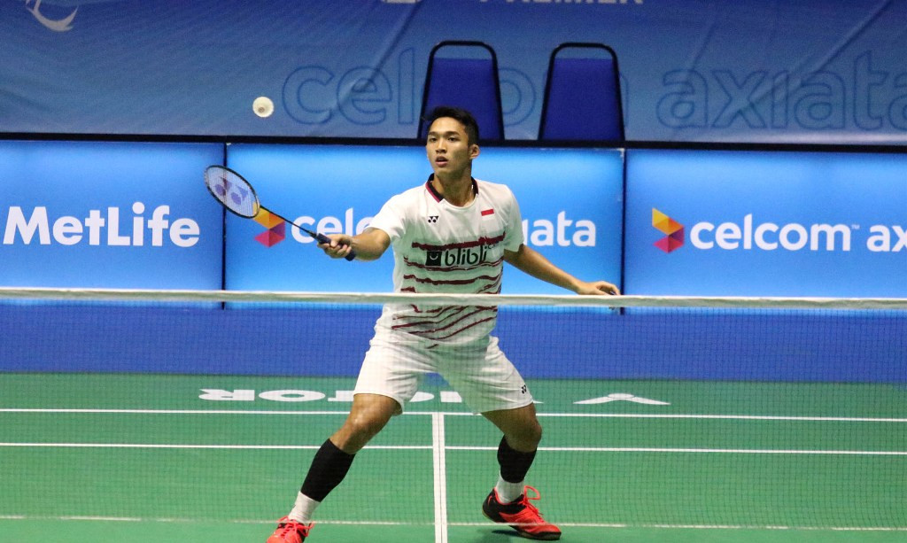 Jonatan Christie akan menghadapi Chou Tien Chen (Foto: PBSI)