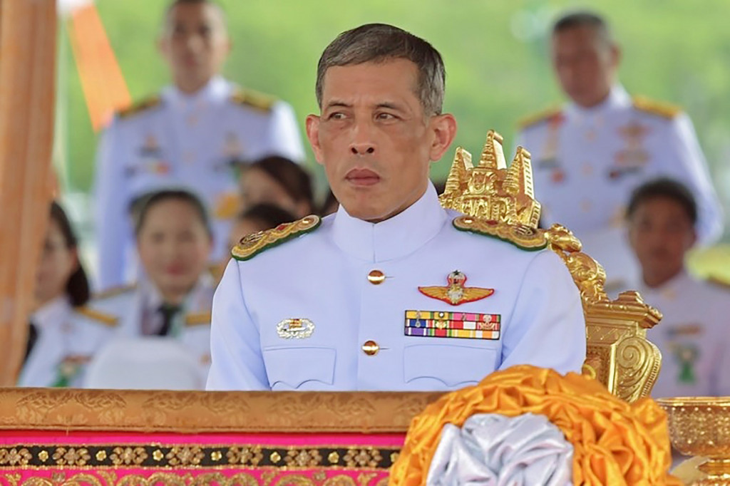 Thai King Maha Vajiralongkorn (Photo:AFP/Pornchai Kittiwongsakul)