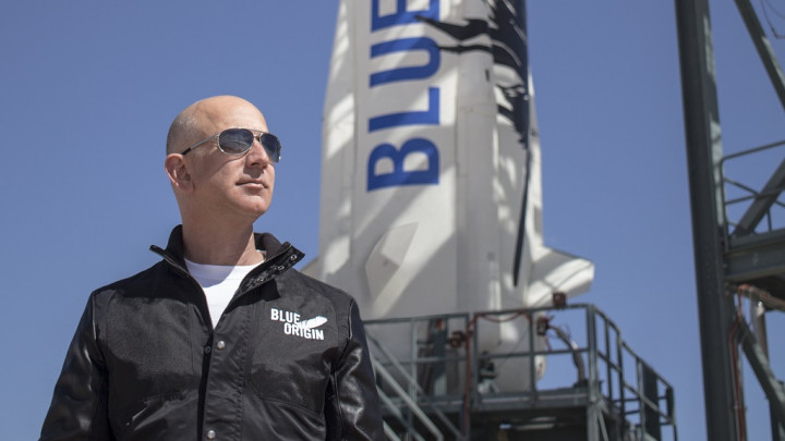Jeff Bezos Jual Saham Amazon Demi Danai Blue Origin