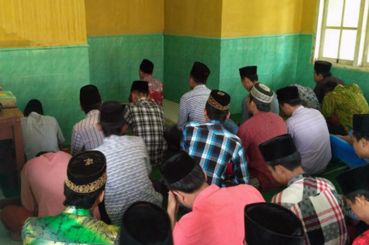 Puluhan Siswa SMA di Sumenep Ikuti Istigasah Jelang UNBK