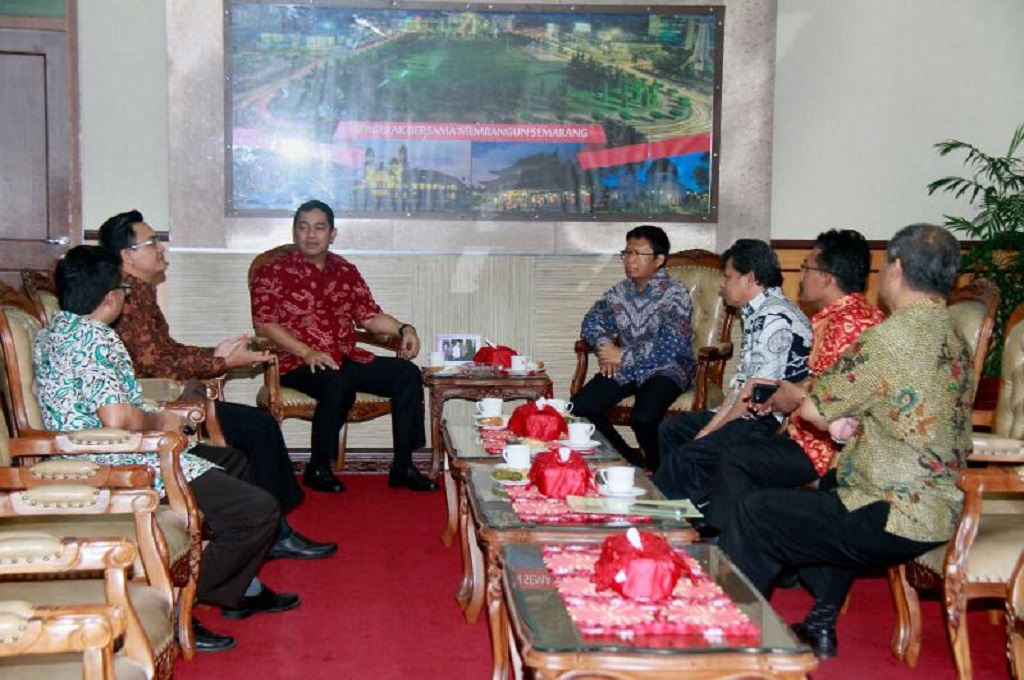 Pertemuan tim dari KPK dengan Pemprov Jateng terkait monitoring penerapan e-government, istimewa