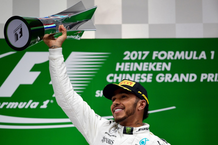 Hamilton Isi Podium Pertama F1GP Tiongkok