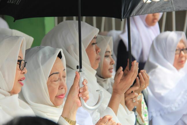 Mensos Hadiri Istighotsah Kubro Peringati Harlah ke-94 Nahdlatul Ulama