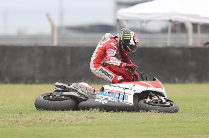 Kekecewaan Jorge Lorenzo di GP Argentina