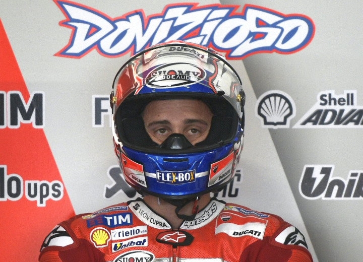 Ditabrak Espargaro, Dovizioso Malah Kesal dengan Petrucci