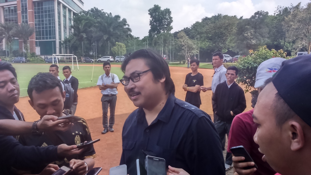 Sekjen PSSI, Ade Wellington (Foto: MTVN/Rendy Renuki H)