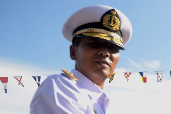 Kepala Bakamla Laksamana Pertama TNI Arie Sudewo -- Foto: Antara/ Sahrul Manda Tikupadang