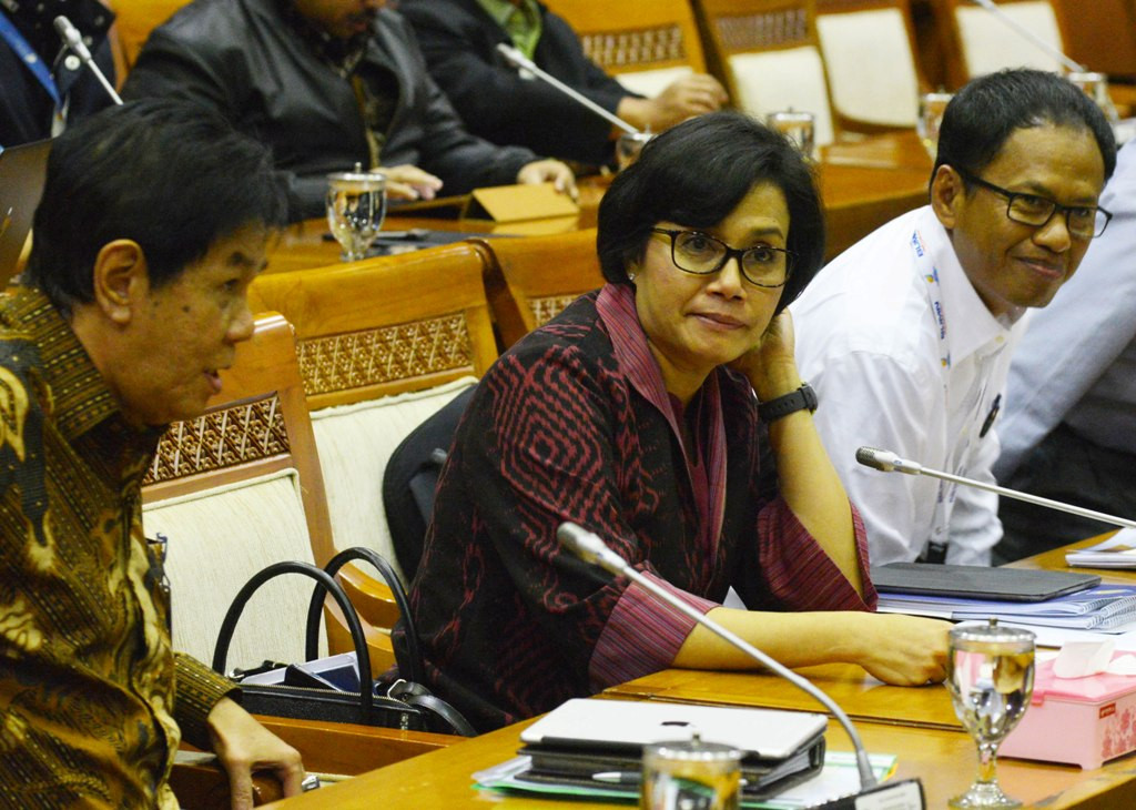 Menteri Keuangan Sri Mulyani Indrawati (MI/MOHAMAD IRFAN)