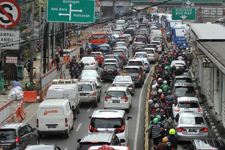 Proyek <i>Underpass</i> Mampang Sebabkan Kemacetan