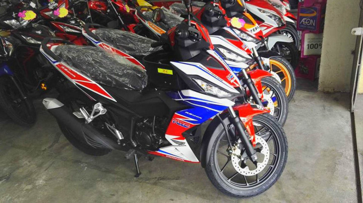 Honda Supra GTR 150 Livery HRC Ini, Nongol di Malaysia