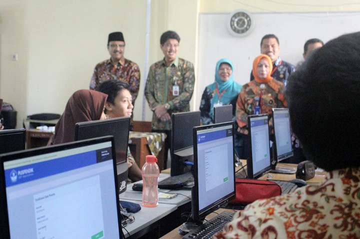 Wagub Jatim Sidak UNBK SMA di Sidoarjo