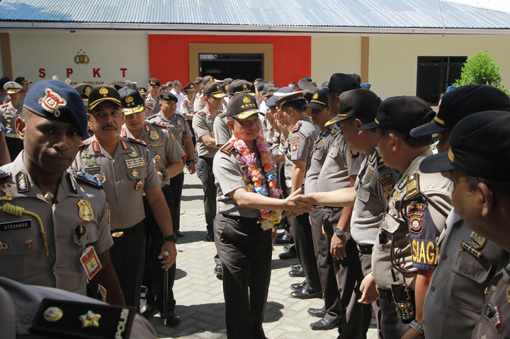 Kapolri Tinjau Pembangunan SPN Polda Gorontalo