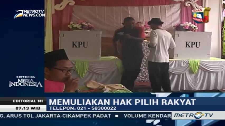 Memuliakan Hak Pilih Rakyat