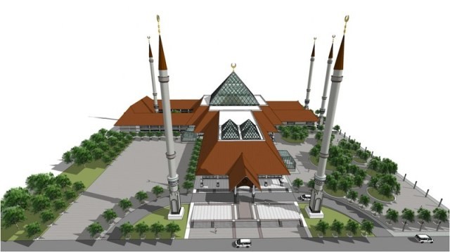 Siang Ini, Presiden Jokowi Resmikan Masjid Raya Jakarta