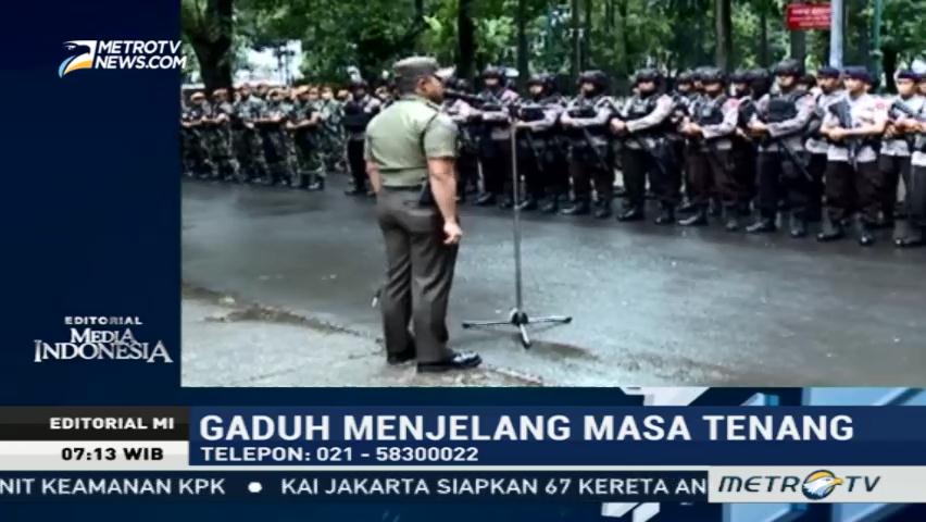 Gaduh Menjelang Masa Tenang